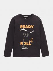 Tom Tailor Bluzka 1037999 Szary Regular Fit. Szare t-shirty dla chłopców Tom Tailor, bez wzorów, z bawełny, bez ramiączek. Za 49.99 zł.