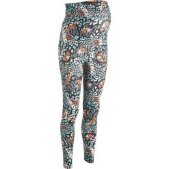 Legginsy sportowe ciążowe bonprix biel wełny z nadrukiem. Białe legginsy damskie bonprix, z nadrukiem, z materiału. Za 44.99 zł.