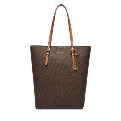 Torebka MICHAEL Michael Kors. Brązowe torebki do ręki damskie MICHAEL Michael Kors, bez wzorów, bez dodatków. Za 739.99 zł.