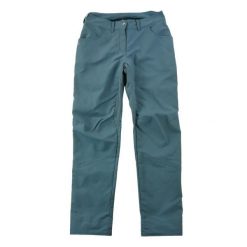 Spodnie damskie polarowe Quechua. Niebieskie spodnie materiałowe damskie QUECHUA, l, bez wzorów, z materiału. Za 51.08 zł.