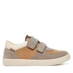 Sneakersy Mrugała. Brązowe trampki i tenisówki chłopięce Mrugała, bez wzorów, bez zapięcia. Za 229.99 zł.