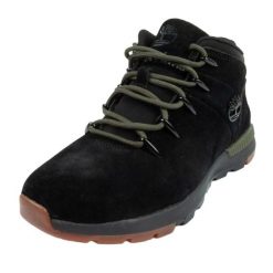 Męskie Skórzane Sznurowane Buty Turystyczne. Czarne trekkingi męskie Timberland, trekkingowe. Za 696.99 zł.