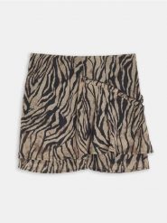 Spódnica mini z motywem zwierzęcym - wielobarwny. Spódnice damskie Sinsay, l, bez wzorów, mini. Za 39.99 zł.
