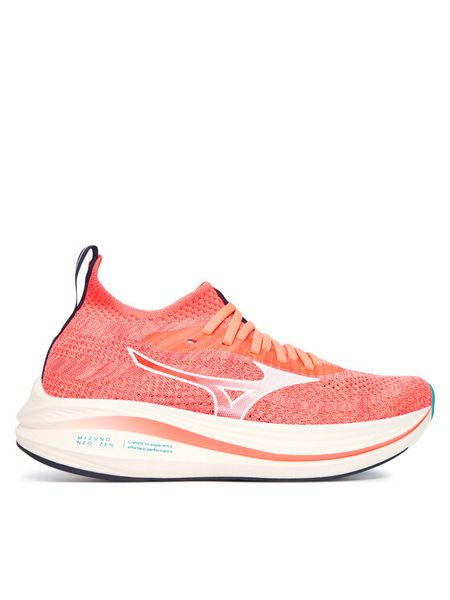 Mizuno Buty do biegania Neo Zen J1GD2586 Koralowy. Pomarańczowe obuwie sportowe damskie Mizuno, bez wzorów, z materiału, do biegania. Za 399.99 zł.