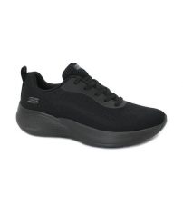 Buty do chodzenia damskie Skechers Bobs Infinity. Czarne obuwie sportowe damskie Skechers, bez wzorów, z dzianiny, trekkingowe. Za 265.00 zł.