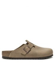 Birkenstock Klapki Boston SFB LEOI 1018147 Brązowy. Brązowe klapki męskie Birkenstock, ze skóry. Za 579.99 zł.