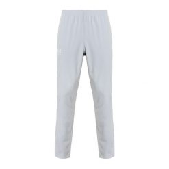 Spodnie męskie Under Armour Rival Woven Windbreaker Pant. Szare spodnie sportowe męskie Under Armour, m, bez wzorów, na fitness i siłownię. Za 129.99 zł.
