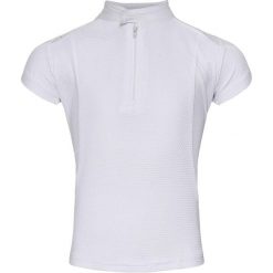 Damska koszulka do jazdy konnej Equipage Fleur. Białe t-shirty damskie EQUIPAGE, xl, bez wzorów, z koronki, bez kołnierzyka. Za 226.50 zł.