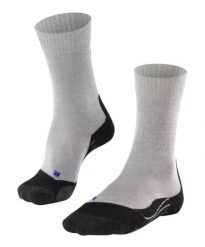 Skarpetki damskie Falke TK2 Cool. Szare skarpety damskie Falke, bez wzorów, z elastanu. Za 168.00 zł.