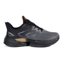 Vico Czarno-szare lekkie buty sportowe sznurowane. Szare obuwie sportowe damskie bez wzorów. Za 166.74 zł.