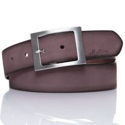 MUSTANG PASEK SKÓRZANY SOPO-MUS056 441 40 mm Ledergürtel. Czerwone paski damskie Mustang, bez wzorów, klasyczne. Za 99.99 zł.