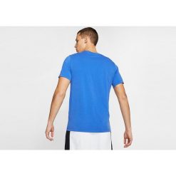 Koszulka męska nike air jordan jumpman flight tee game royal. Niebieskie koszulki sportowe męskie Nike, m, bez wzorów, bez kołnierzyka, bez ramiączek, na fitness i siłownię. Za 149.00 zł.