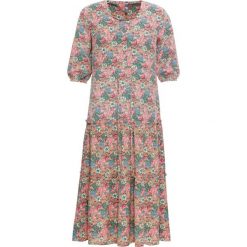 Sukienka bonprix jasnoróżowo-zielony z nadrukiem. Sukienki damskie marki bonprix. Za 149.99 zł.