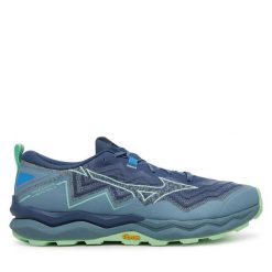 Buty do biegania Mizuno. Szare buty sportowe męskie Mizuno, bez zapięcia, do biegania, mizuno wave. Za 439.99 zł.