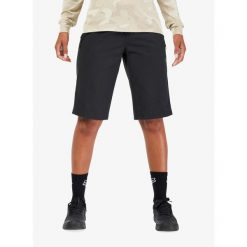 Szorty rowerowe damskie Fox Ranger Lined Shorts. Czarne obuwie sportowe damskie FOX, l, bez wzorów, sportowe, rowerowe. Za 398.99 zł.