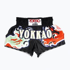 Spodenki treningowe męskie YOKKAO Panther CarbonFit. Czarne krótkie spodenki sportowe męskie YOKKAO, l, bez wzorów, z materiału, na fitness i siłownię. Za 239.99 zł.