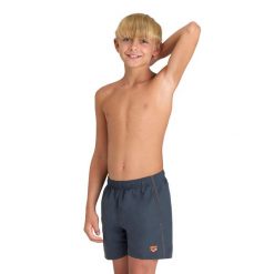 Spodenki kąpielowe dla dzieci Arena Solid R. Brązowe kąpielówki dla chłopców Arena, bez wzorów, sportowe. Za 49.99 zł.