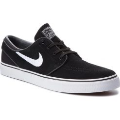 Buty NIKE - Zoom Stefan Janoski 333824 026 Black/White. Czarne półbuty na co dzień męskie Nike, z materiału, bez zapięcia. W wyprzedaży za 309.00 zł.