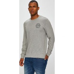 Mustang - Bluza. Szare bluzy męskie Mustang, z nadrukiem, z bawełny. W wyprzedaży za 99.90 zł.