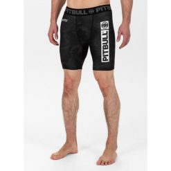 Spodenki męskie Pitbull kompresyjne Hilltop Sports. Czarne szorty męskie PITBULL, na lato, m, bez wzorów. Za 139.00 zł.
