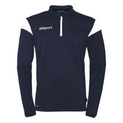 Bluza treningowa z zamkiem błyskawicznym 1/4 Uhlsport Squad 27. Białe bluzy męskie Uhlsport, xl, bez wzorów, bez kaptura, do piłki nożnej. Za 194.00 zł.
