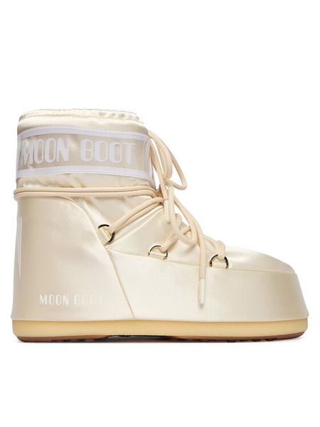 Moon Boot Śniegowce Mb Icon Low 80D1409660 Biały. Białe śniegowce i trapery męskie Moon Boot, z materiału, bez zapięcia. Za 1,089.00 zł.