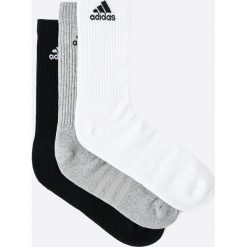 Adidas Performance - Skarpety (3-pack). Szare skarpety męskie adidas Performance, z bawełny. W wyprzedaży za 39.90 zł.