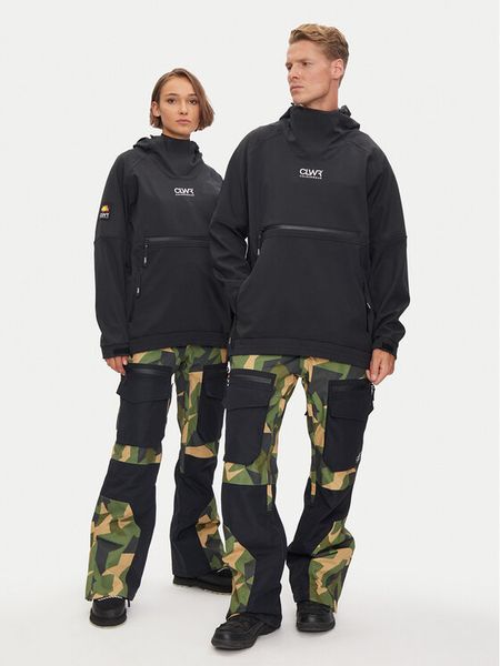 Colourwear Kurtka narciarska Torch Anorak 7010232 Czarny Regular Fit. Czarne kurtki męskie Colourwear, na zimę, m, bez wzorów, z syntetyku, sportowe, bez kaptura. Za 379.99 zł.