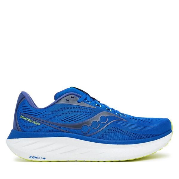 Buty do biegania Saucony. Zielone buty sportowe męskie Saucony, bez zapięcia, do biegania. Za 559.99 zł.