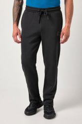 Męska Spodnie treningowe fitness dzianina dresowa krój basic do rozm. 7XL. Czarne spodnie sportowe męskie JAY-PI, m, bez wzorów, z bawełny, na fitness i siłownię. Za 279.99 zł.