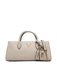 Guess Torebka Noelle II HWZG96 72040 Beżowy. Brązowe torebki do ręki damskie Guess, z aplikacjami, ze skóry, bez dodatków. Za 575.99 zł.