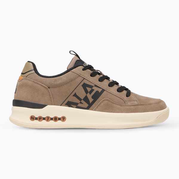 Buty męskie Napapijri Floden. Brązowe trekkingi męskie Napapijri, trekkingowe. Za 279.99 zł.