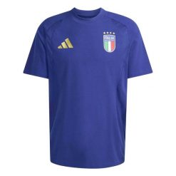 T-Shirt Adidas Sport Figc Tt Tee Dorośli. Niebieskie t-shirty męskie Adidas, s, bez wzorów, z bawełny, klasyczne, bez kołnierzyka. Za 210.15 zł.