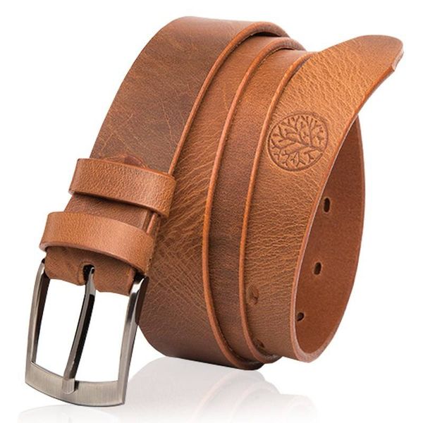 Skórzany pasek BETLEWSKI LIC30-0 camelowy 110. Brązowe paski damskie Betlewski, bez wzorów, ze skóry. Za 84.90 zł.