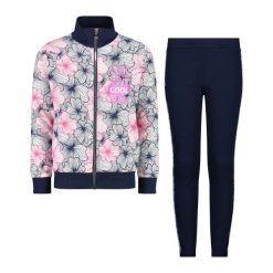 Dziewczęca bluza dresowa CMP. Niebieskie bluzy dla dziewczynek CMP, bez wzorów, z dresówki, bez ramiączek, bez kaptura. Za 272.50 zł.