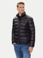 Blauer Kurtka puchowa 25WBLUC03090 Czarny Regular Fit. Czarne kurtki męskie Blauer, m, bez wzorów, z puchu, bez kaptura. Za 1,399.00 zł.