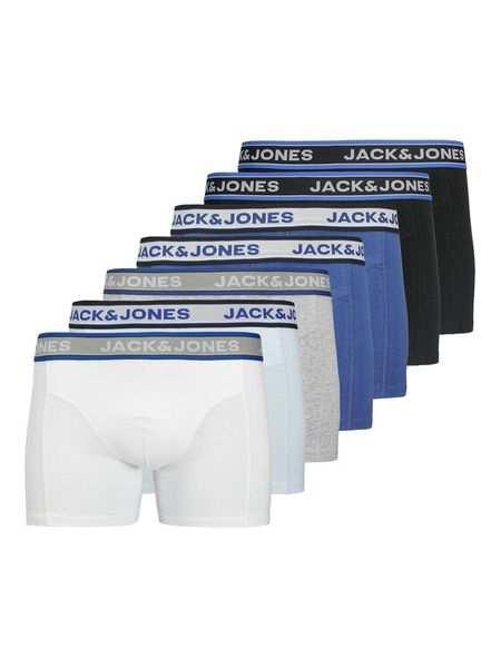 Jack & Jones Komplet bokserek Hudson 12282006 Kolorowy. Bokserki męskie Jack & Jones, m, bez wzorów, z bawełny. Za 138.99 zł.