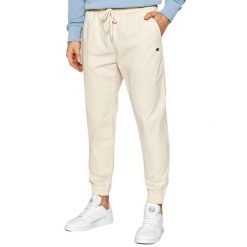 Spodnie sportowe męskie Champion Elastic Cuff Pants. Brązowe spodnie sportowe męskie Champion, m, bez wzorów, z bawełny, tenisowe. Za 257.10 zł.
