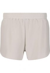Shorty damski Athlecia Arilay. Szare szorty sportowe damskie Athlecia, bez wzorów, z materiału, klasyczne, z standardowym stanem, do biegania. Za 167.60 zł.