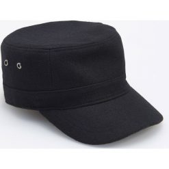 Czapka z daszkiem z wełną - Czarny. Czapki i kapelusze męskie marki WED'ZE. W wyprzedaży za 39.99 zł.