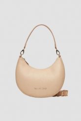 VALENTINO Beżowa torebka księżyc Alexia Hobo Bag. Brązowe torebki do ręki damskie Valentino by Mario Valentino, bez wzorów, klasyczne, bez dodatków. W wyprzedaży za 311.99 zł.