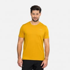 T-shirt męski VIKING Tover Man Polartec. Żółte t-shirty męskie Viking, m, bez wzorów, z materiału, sportowe, bez kołnierzyka. Za 149.90 zł.