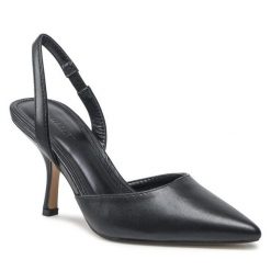 Sandały Jenny Fairy. Czarne sandały damskie Jenny Fairy, bez wzorów, bez obcasa, na szpilce, bez zapięcia. Za 159.99 zł.