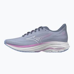 Buty do biegania damskie Mizuno Wave Ultima 17. Szare obuwie sportowe damskie Mizuno, bez wzorów, z materiału, do biegania, mizuno wave. Za 419.99 zł.