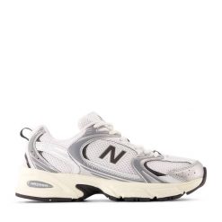 Buty 530 Rozmiar 38 - U530ESA Szary. Białe obuwie sportowe damskie New Balance, bez wzorów, z materiału, do biegania. Za 711.99 zł.