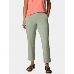 Spodnie Damskie Columbia All Seasons Pull-On. Zielone spodnie sportowe damskie Columbia, bez wzorów, trekkingowe. Za 339.00 zł.