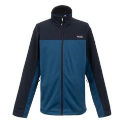 Męska Bluza Polarowa Highton V. Niebieskie kurtki sportowe męskie Regatta, na zimę, m, bez wzorów, z polaru, trekkingowe. Za 152.99 zł.