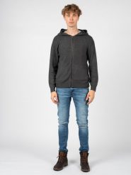 Guess Sweter | M2RR11Z2QA1 | Mężczyzna | Grafitowy. Szare swetry przez głowę męskie Guess, m, z aplikacjami, z dzianiny, bez kołnierzyka. W wyprzedaży za 279.00 zł.