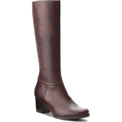 Kozaki LASOCKI - FESTA-02 Chocolate Brown. Brązowe kozaki damskie Lasocki, ze skóry. Za 349.99 zł.