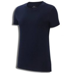 Koszulka damska Nike Park 20 Dri-Fit treningowa bawełniana szybkoschnąca. Niebieskie koszulki sportowe damskie Nike, m, bez wzorów, z bawełny, bez kołnierzyka. Za 96.03 zł.